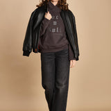 felpa con cappuccio. JWSS01607 CARBONE 021 zadig & voltaire 