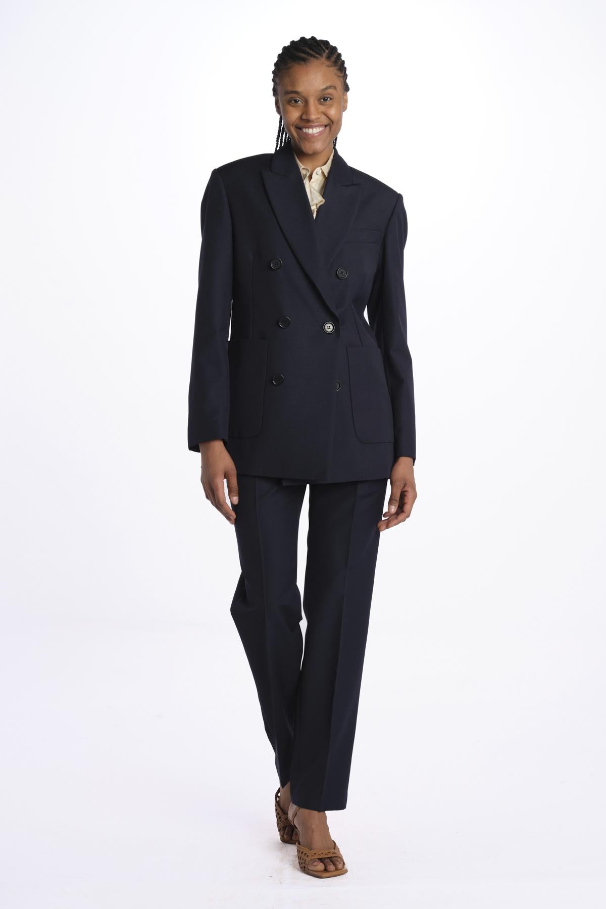 Completo mohair MOD.1012 NAVY aspesi 