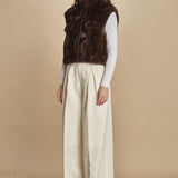 gilet in ecofur. GABI MARRON giovanni paris 