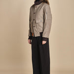 bomber panno uomo BMSWIFTF5 TAUPE bombers original 