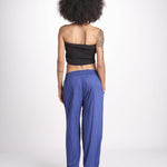 pantalone con coulisse SUMBAWAIVR DENIM laraethnics 