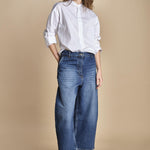 denim over CHALCO SNW WORNVWASH INDIGO studio nicholson 
