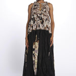 Abito s/m fiori Maxi Hippydress Sleeveless MHS FF4 BFF4 yvonne s. 