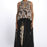 Abito s/m fiori Maxi Hippydress Sleeveless MHS FF4 BFF4 yvonne s. 