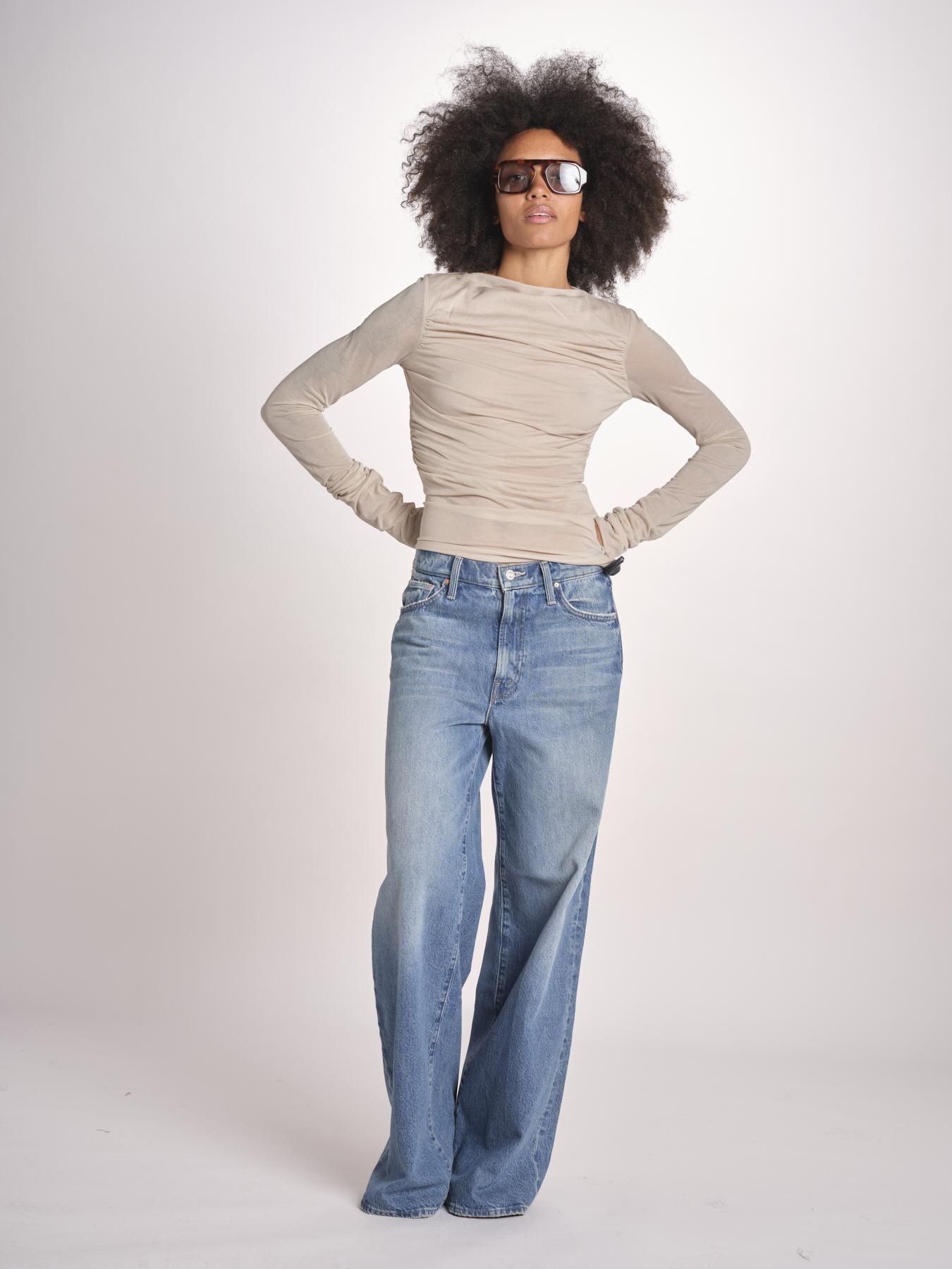 top maniche lunghe in tule TSH0135GAIA MASTIC ECR3425W soeur 