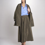 Gonna a ruota in nylon 5N23 01237 MILITARE aspesi 