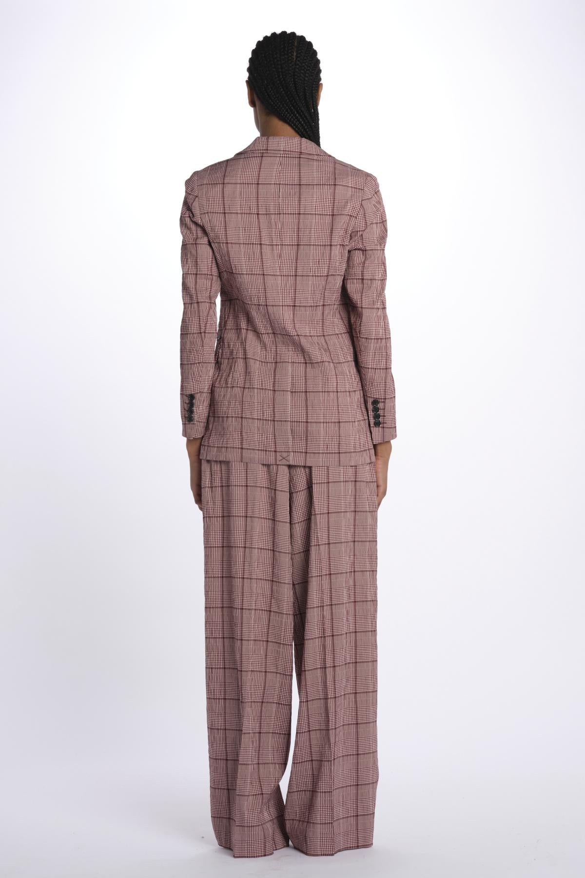 giacca seersucker principe di galles 179543 U106 scotch&soda 