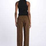 Pantalone lino 7128 25784 690 pomandère 
