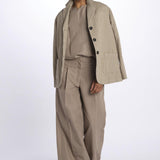 Pantalone HIGH WAIST pences con risvolto 51279LCO STONEGREY phillip lim 