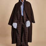 blazer quattro tasche in galles HARRY MJD505_A26240 BROWN COTTON CHECK jejia 