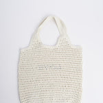 Borsa LOVE uncinetto C35099 OFFWHITE mele 