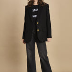 blazer con strass. WWBL01944 ENCRE 404 zadig & voltaire 