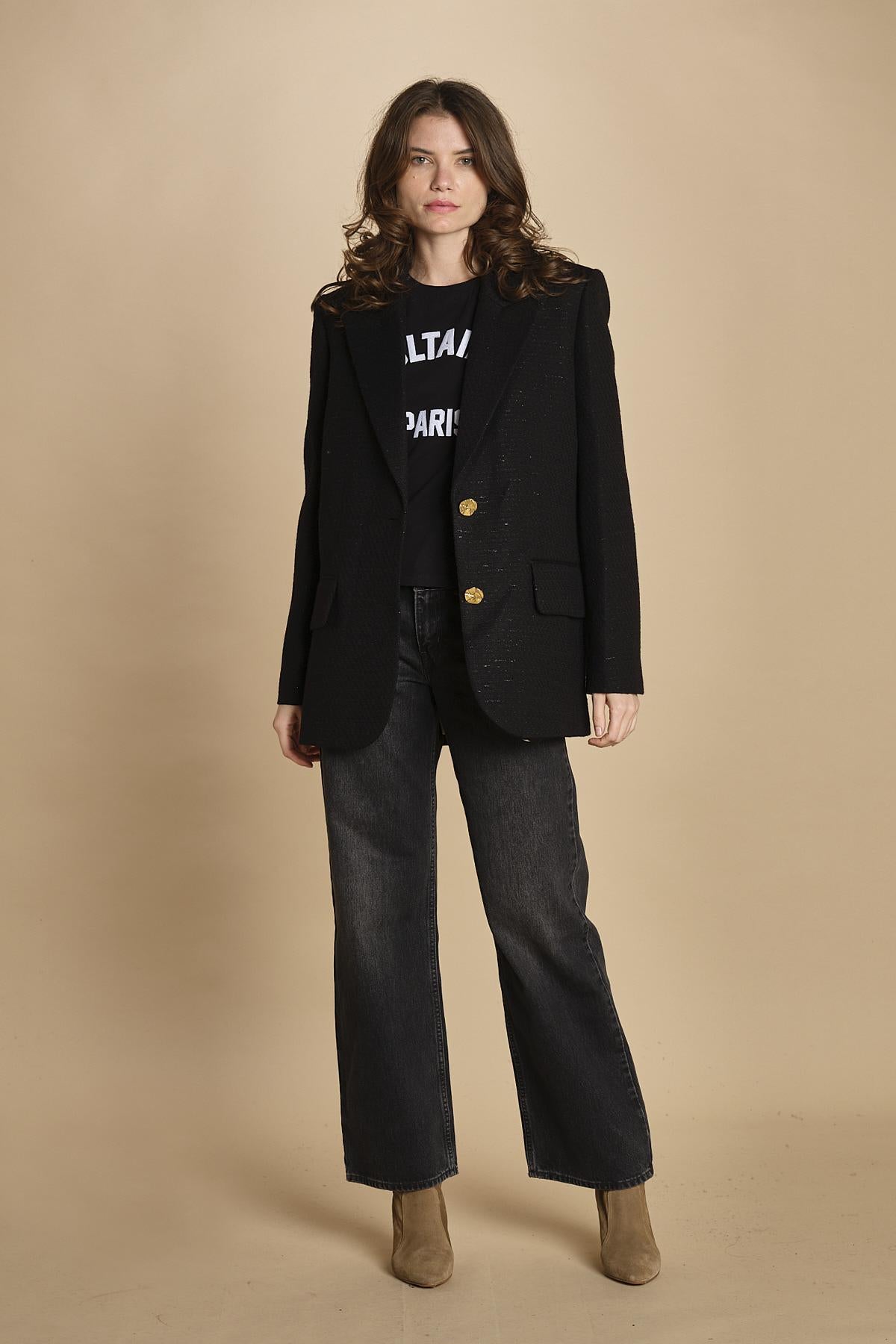 blazer con strass. WWBL01944 ENCRE 404 zadig & voltaire 