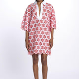 Mini abito LUPITA camicia ricamo fiori R25008 EYELETRED sundress 