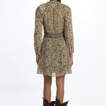 Mini abito punto croce CAMELIA ECRU ba&sh 