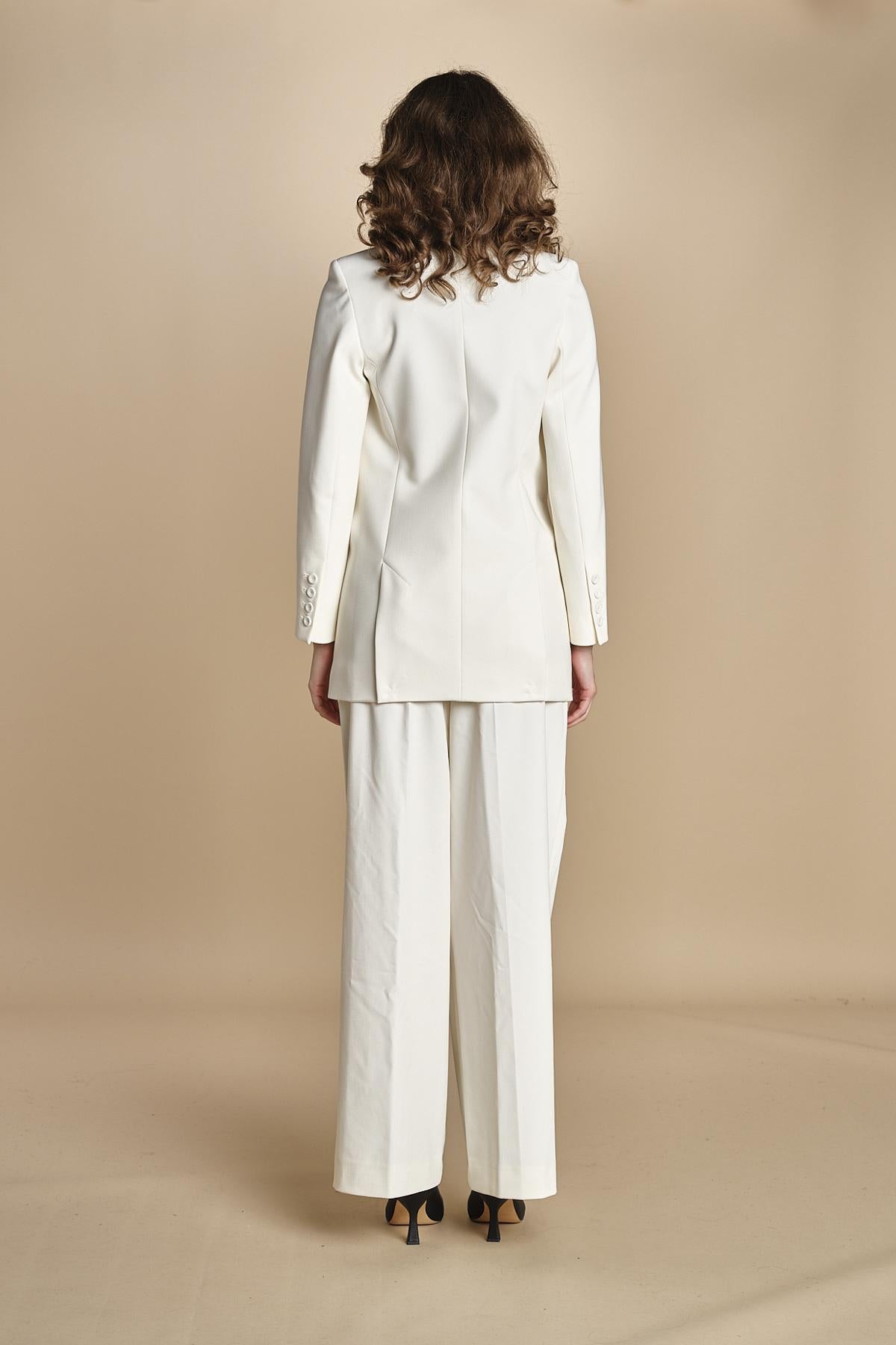 giacca smoking JIL IO1100X9048 WH011 ivy oak 