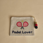 PADEL LOVER  pochette piccola PADEL LOVER C25CO893 BEIGE benaras soleil 