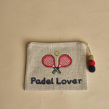 PADEL LOVER  pochette piccola PADEL LOVER C25CO893 BEIGE benaras soleil 