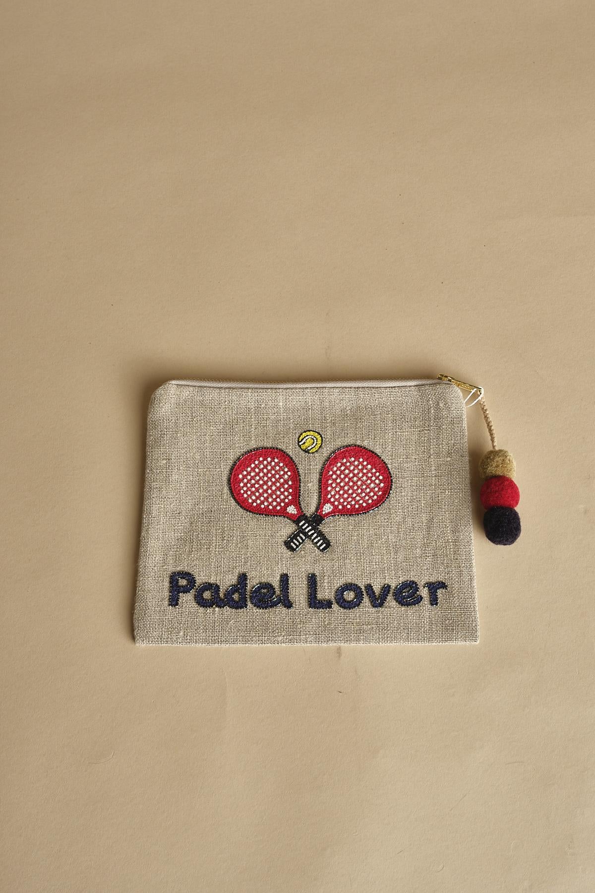 PADEL LOVER  pochette piccola PADEL LOVER C25CO893 BEIGE benaras soleil 