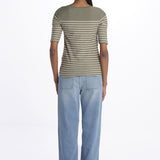 T-shirt MIAS manica 3/4 a righe MIAS51 T1546 STB bellerose 