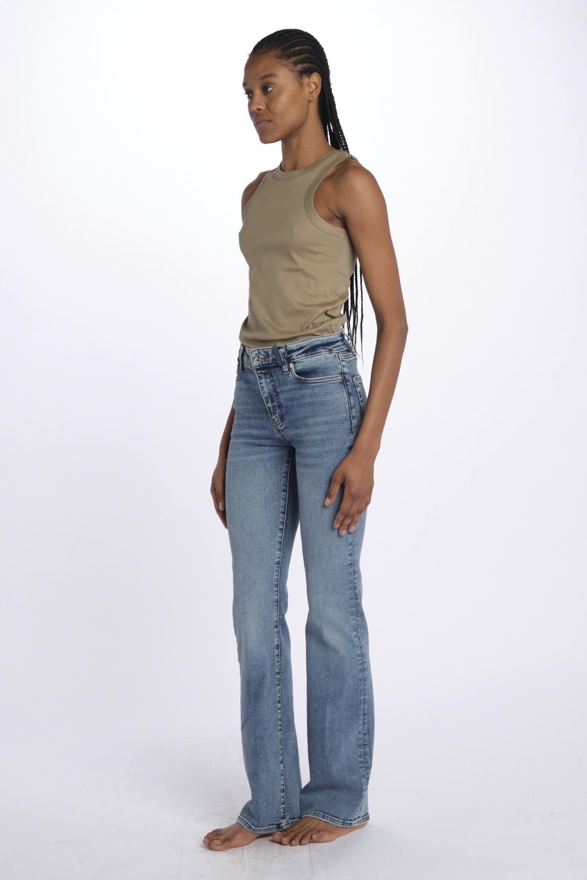Denim LE MINI BOOT skinny LMB814 ROWLEY frame 