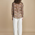 CINEMA camicia con stampa tigre BECH623 NATURAL hartford 