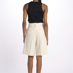 PEONY SUE short misto lino IO115171 WH014 ivy oak 