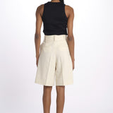 PEONY SUE short misto lino IO115171 WH014 ivy oak 