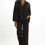  BLING BLOUSE BLACK v de vinster 