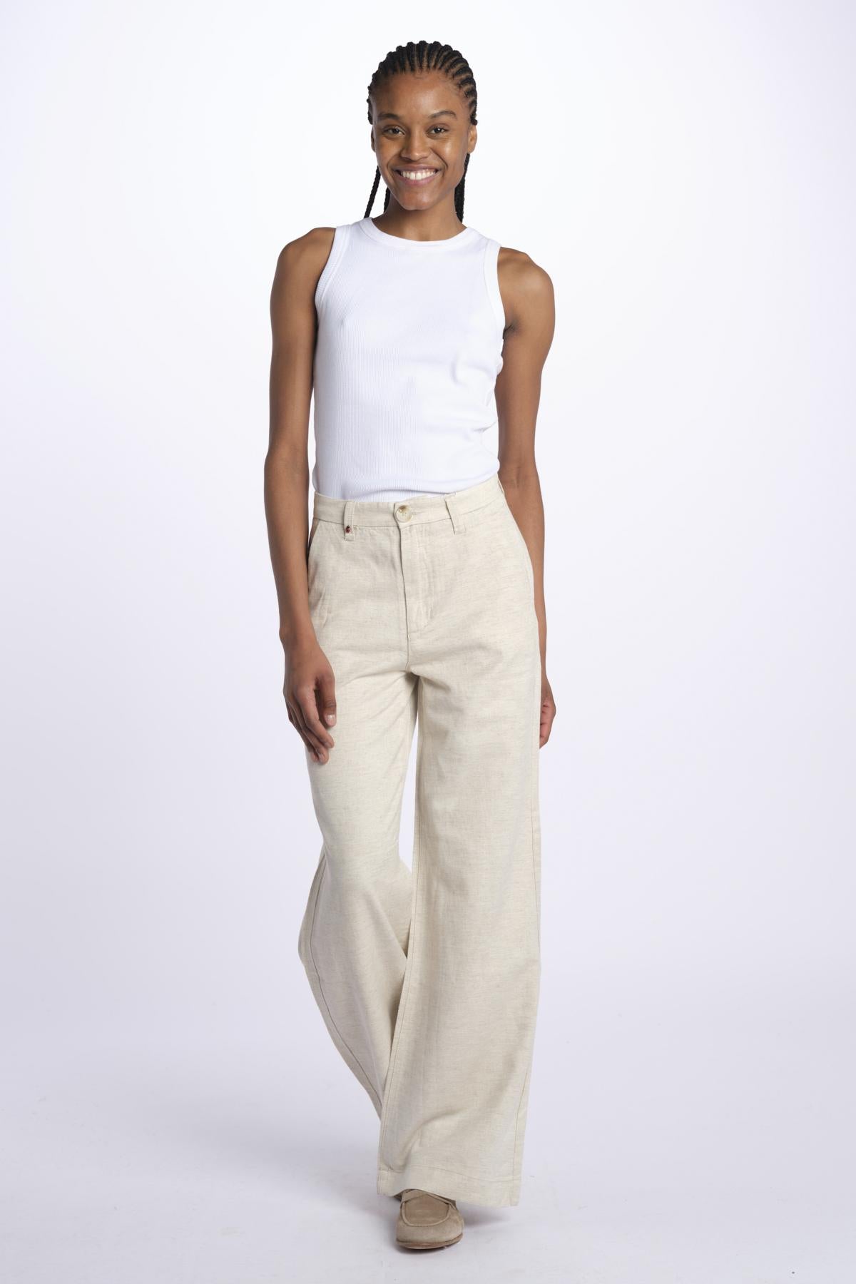 FLEURE denim flare fl 99 wf by fam. FLEURE GREIGE fam 