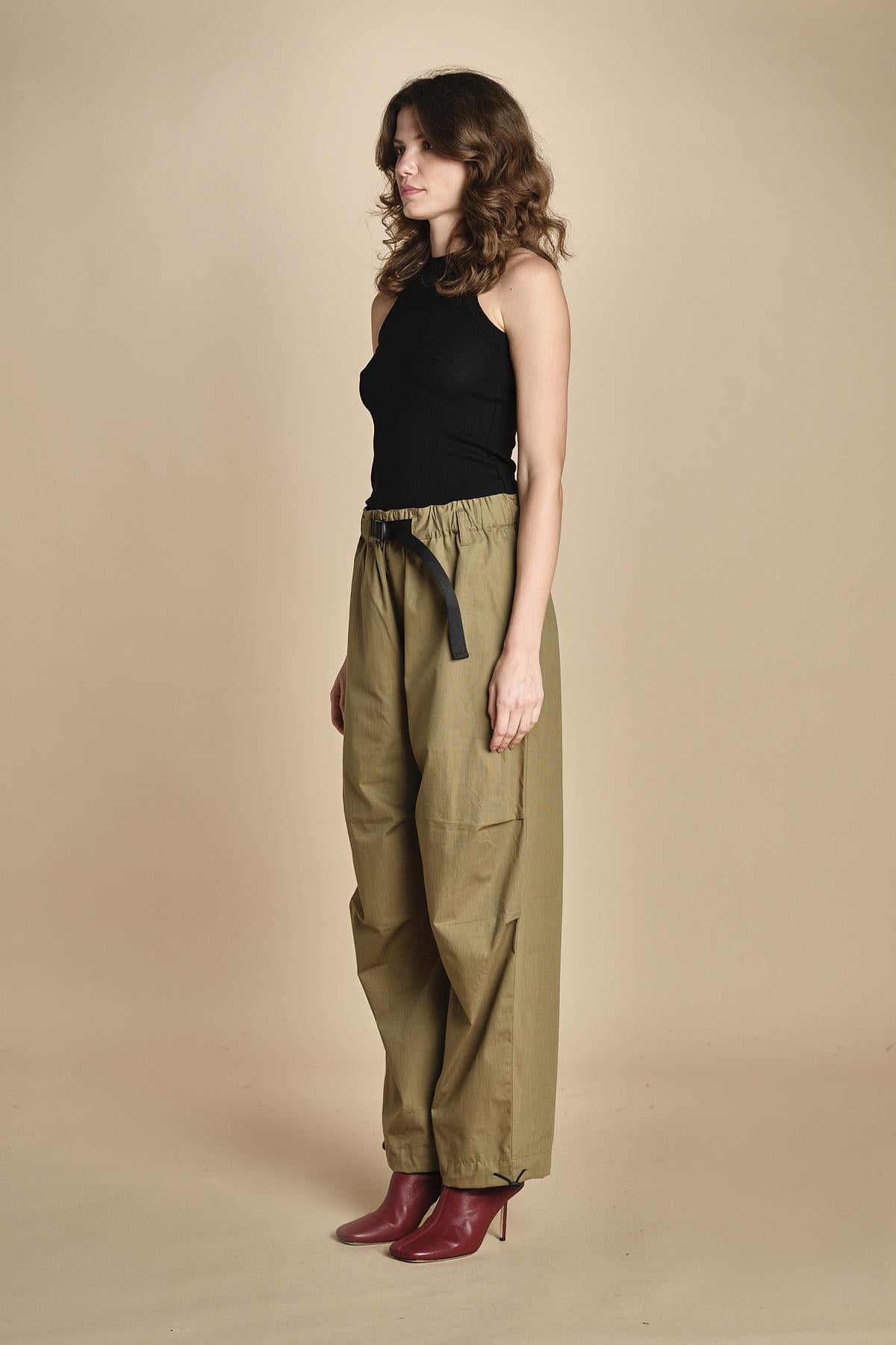 pantalone cargo CARO SNM MILITARY GREEN studio nicholson 