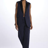 Gilet filo scozia 3417 INDIGO circolo 1901 