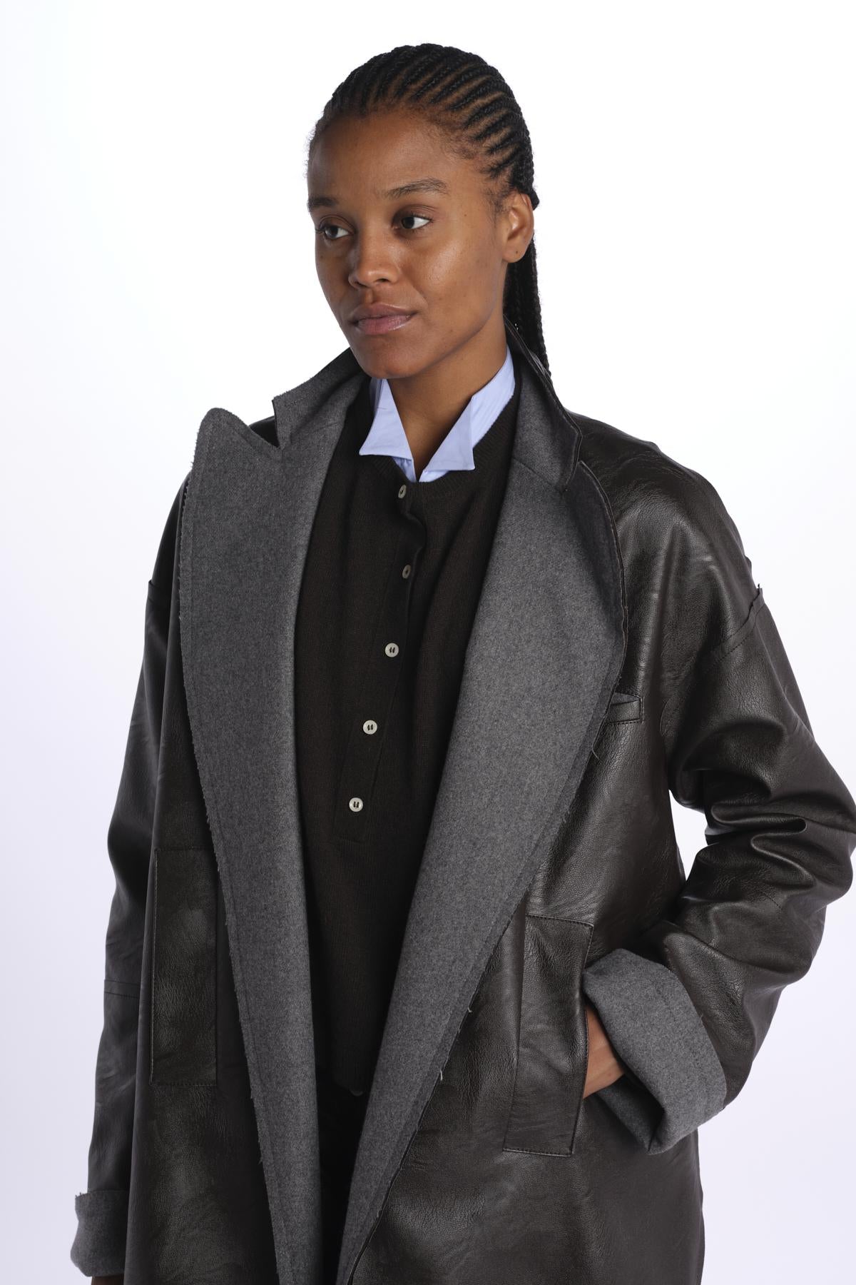 10103004 BROWNVEGANLEATHER jejia 