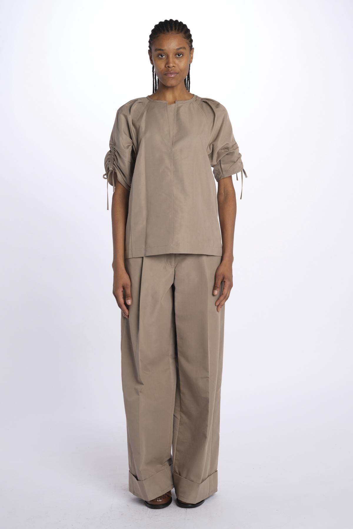 Camicia SHIRRED manica sbuffo 21640LCO STONEGREY phillip lim 