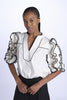 ROSE top with ruffles