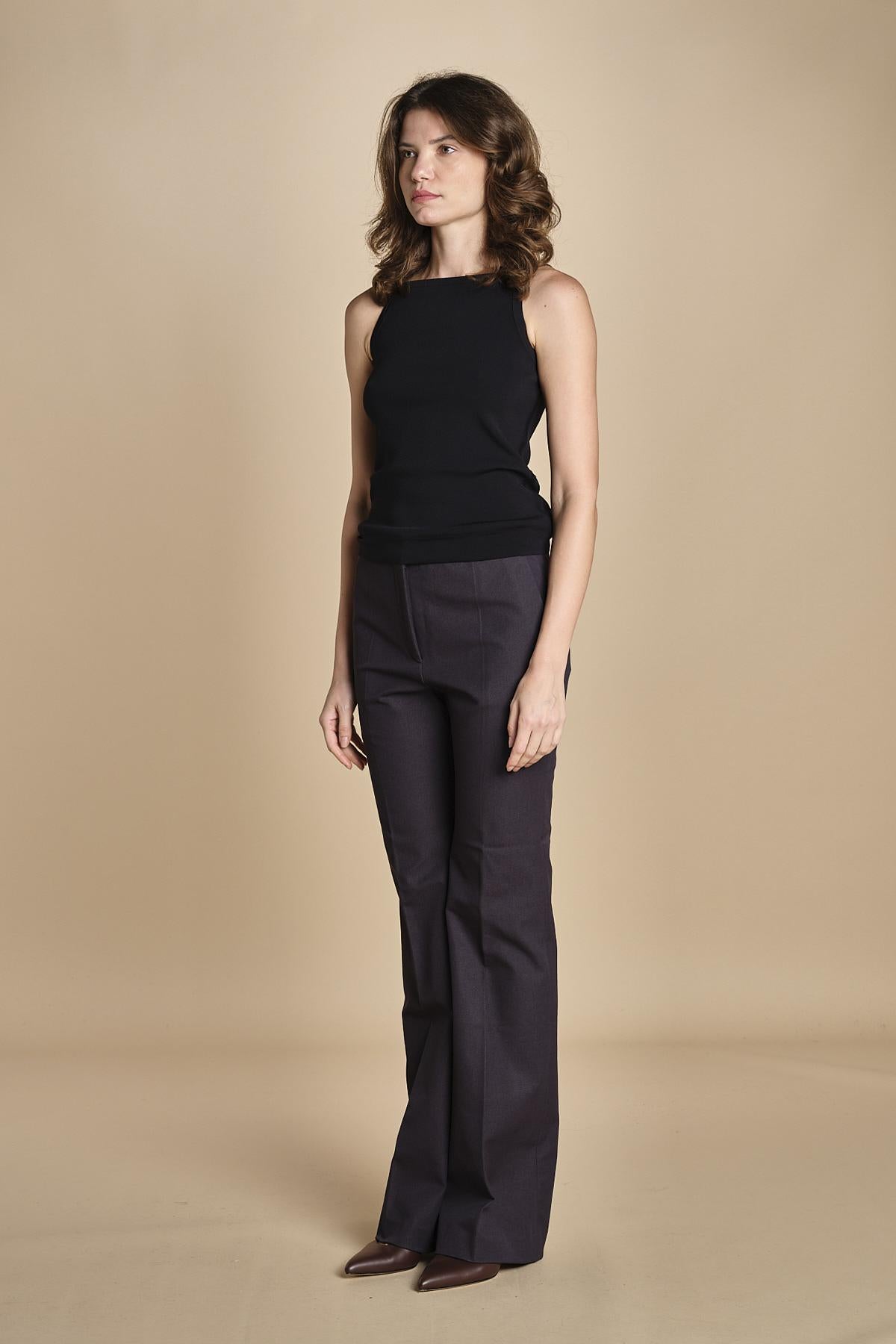 pantalone diritto stretch TARIFA  JF009416 SMOKE joseph 