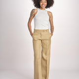 pantalone dritto in canapa MELODY L 33087 805 112 quelledue 