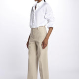 Pantaloni gamba dritta MOD.0186 BEIGE aspesi 