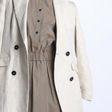 2125 chemisier di cotone 2125 NOISETTE dusan 