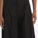 Pant PETRA 2 pinces popeline PETRA PE66 NERO nine in the morning 