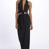 Top con nodo 41352-412 NERO federica tosi 