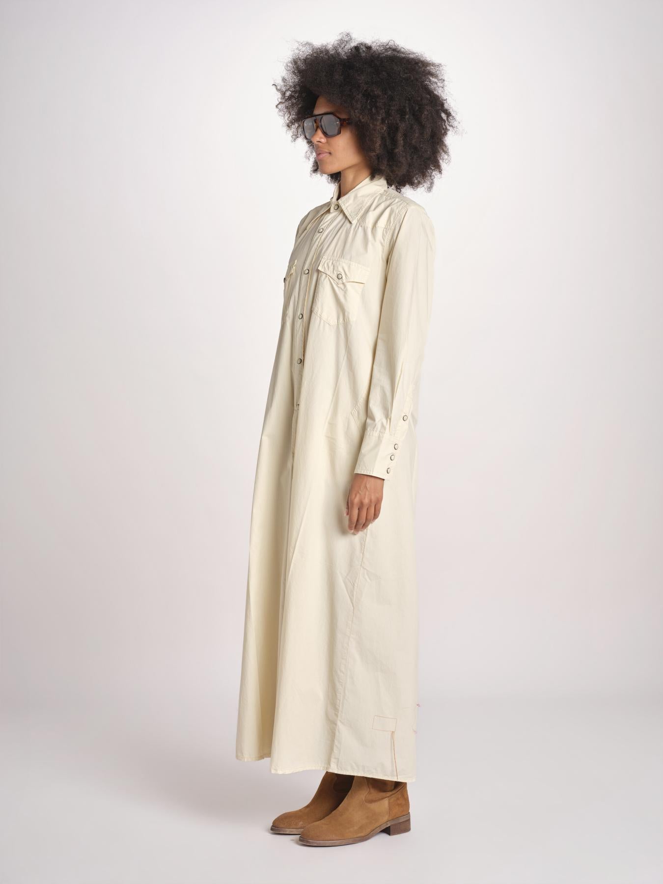 abito texano ARLEY MY004 CREAM fortela 