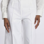 Pantalone ORIANA cropped nervature denim ORIANA540170 14 quelledue 
