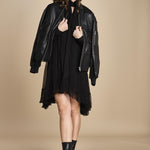 DOLLY MINIABITO IN VOILLE DOLLY BLACK mes demoiselles 