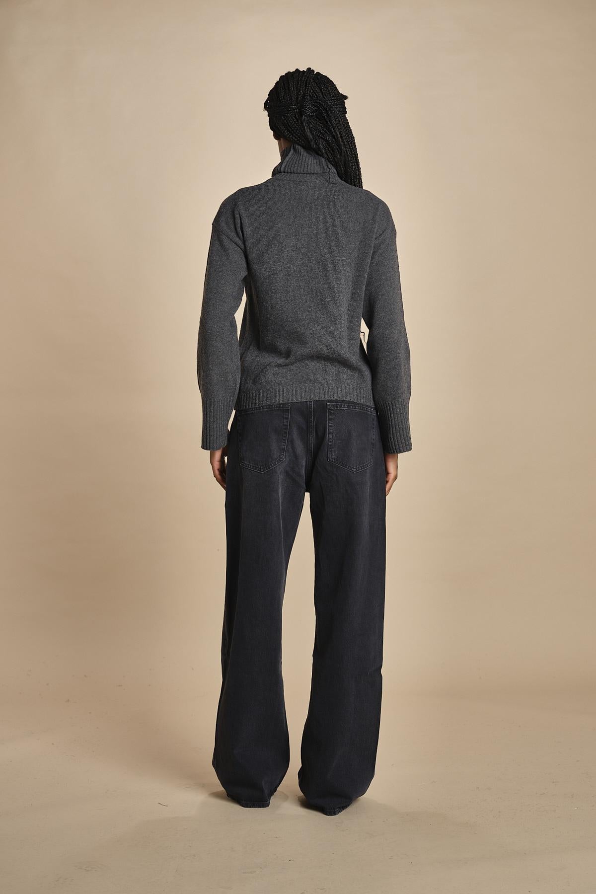 dolcevita con manica a campana by milaura. d2500895 871 GRIGIO B milaura 