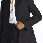 Blazer senza revere 142504 BLACK lvir 