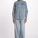 STELLA chemise jeans ls 18 ov by fam. STELLA BLUE fam 
