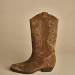 Texano CLAURYS camoscio alto. CLAURYS MARRON ba&sh 