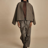 CAPA easy jacket in panno CAPA MINK TAN sofie d'hoore 