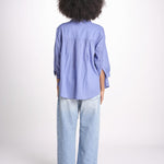 camicia righine over VT6406 LILAC zen ethic 
